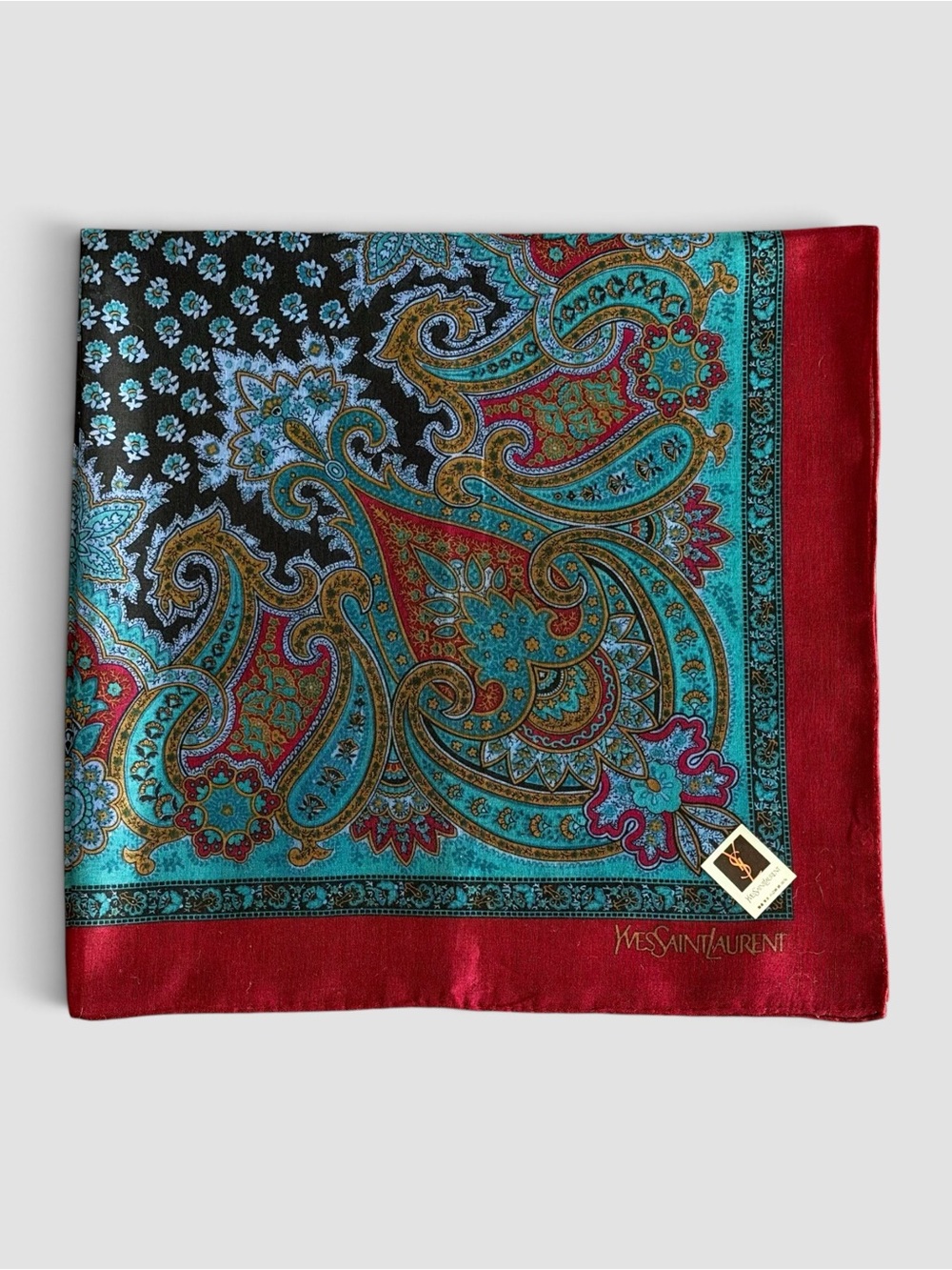 Yves Saint Laurent Cotton Bandana/Neckerchief